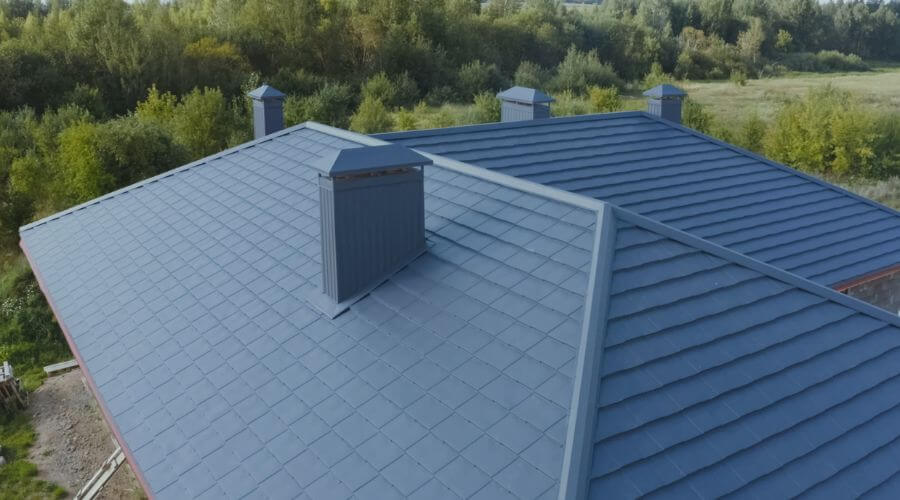 Professional metal roof installation in Potterville, MI